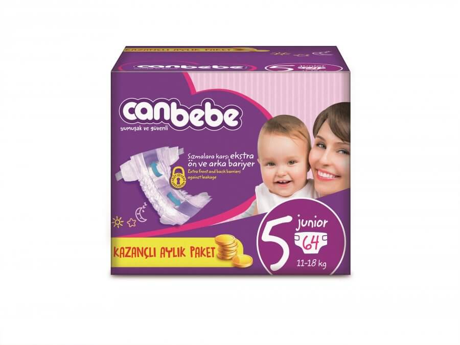 Canbebe Aylık Paket 5 Numara Junior